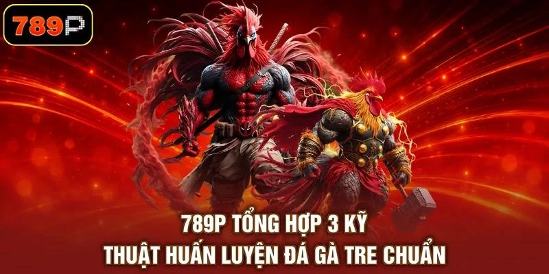 789P tổng hợp 3 kỹ thuật huấn luyện đá gà tre chuẩn