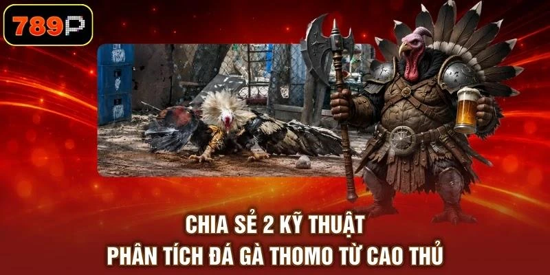 Chia sẻ 2 kỹ thuật phân tích đá gà Thomo từ cao thủ
