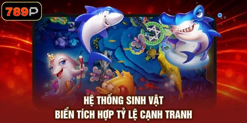 Hệ thống sinh vật biển tích hợp tỷ lệ cạnh tranh